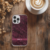 Coques Case-Mate iPhone Poster de animal de Bourgogne moderne