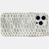 Coques Case-Mate iPhone poster de animal de peau de serpent (Verso (horizontal))