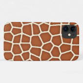 Coques Case-Mate iPhone Poster de animal, Giraffe dans les tons de cuivre  (Dos (Horizontal))