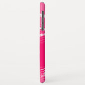 Coques Case-Mate iPhone Poster de animal graphique rose (Dos/Gauche)