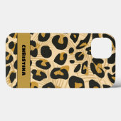 Coques Case-Mate iPhone Poster de animal Jaguar (Verso (horizontal))