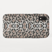 Coques Case-Mate iPhone Poster de animal léopard - (Dos (Horizontal))