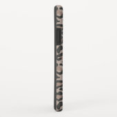 Coques Case-Mate iPhone Poster de animal léopard - (Dos/Droite)