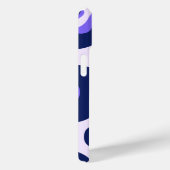 Coques Case-Mate iPhone Poster de animal Léopard Noir Violet (Verso / Droite)