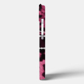 Coques Case-Mate iPhone Poster de animal leopard rose chaud (Verso / Gauche)