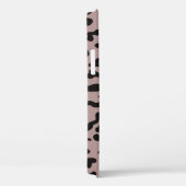 Coques Case-Mate iPhone Poster de animal Mauve Blush Pink Cheetah Leopard (Verso / Droite)