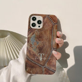 Coques Case-Mate iPhone Poster de animal Motif Tortoise Shell Coque/ Monog