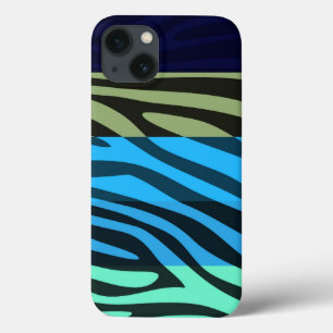 Coques Pour iPhone Poster de animal Skin Zebra Retro Motif coloré 6