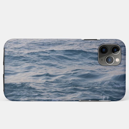 Coques Case-Mate iPhone Poster de fermeture d'eau de mer (Dos (Horizontal))