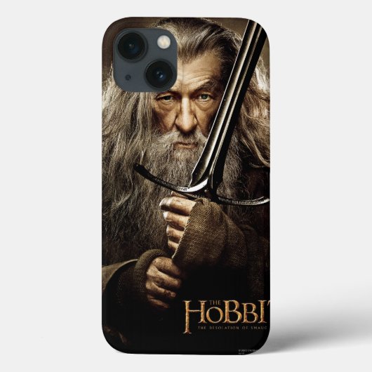 Coques Case-Mate iPhone Poster de personnage Gandalf 1 (Verso)