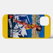 Coques Case-Mate iPhone Poster de voyage Massa Marina (Verso (horizontal))