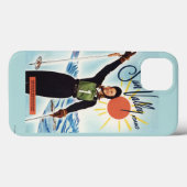 Coques Case-Mate iPhone Poster publicitaire de Gretchen Fraser (Verso (horizontal))