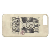 Coques Case-Mate iPhone Poster Recherché déambulé et extrêmement dangereux (Dos (Horizontal))