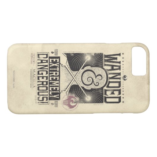 Coques Case-Mate iPhone Poster Recherché déambulé et extrêmement dangereux (Dos (Horizontal))