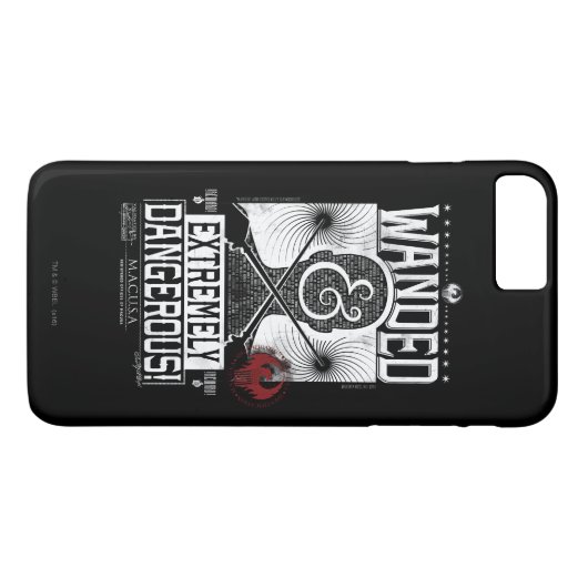 Coques Case-Mate iPhone Poster Recherché géant et extrêmement dangereux - (Dos (Horizontal))