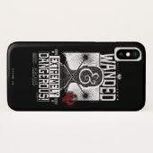 Coques Case-Mate iPhone Poster Recherché géant et extrêmement dangereux -  (Dos (Horizontal))