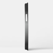 Coques Case-Mate iPhone Pots de fourrure de vache Nom manuscrit Métal (Verso / Droite)