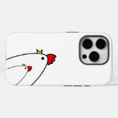 Coques Case-Mate iPhone Poulets (Verso (horizontal))
