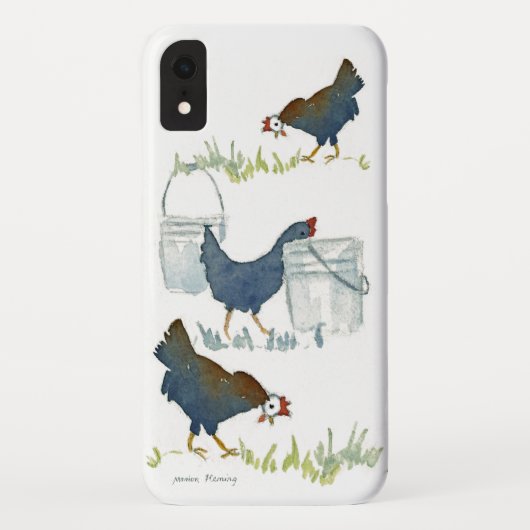 Coques Case-Mate iPhone Poulets de alimentation (Dos)