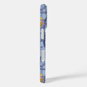 Coques Case-Mate iPhone Poulets et hyacinthes bleu ciel (Verso / Droite)