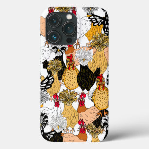 Case-Mate iPhone Case Poulets et poules polonaises mignons  