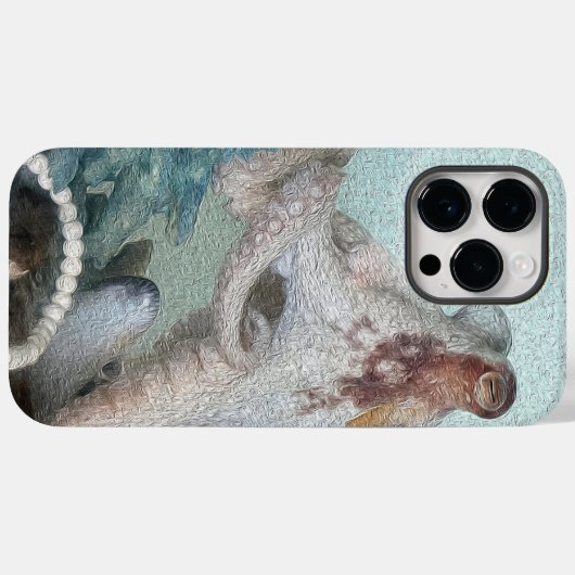 Coques Case-Mate iPhone poulpe (Verso (horizontal))