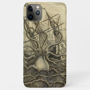 Case-Mate iPhone Case Poulpe Géant Gravure Vintage 1801
