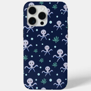 Coque iPhone 15 Pro Max Poulpe sous le motif enfants de la mer