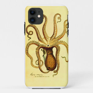 Case-Mate iPhone Case Poulpe Vintage n° 46 Dark Academia Résistant