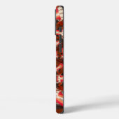 Coques Case-Mate iPhone Pouls Cramoisi | Langue Kaléidoscope Art Abstrait (Verso / Gauche)