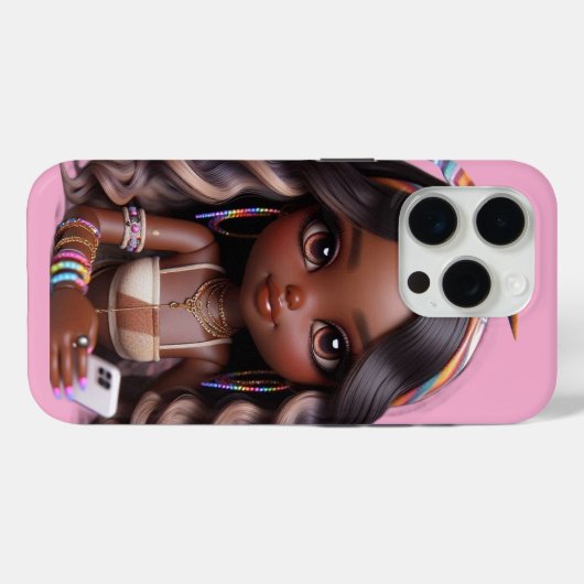 COQUES Case-Mate iPhone POUPÉE CHIBI (Verso (horizontal))