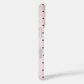 Coques Case-Mate iPhone Poupée Coquette Polka Dentelle (Verso / Droite)