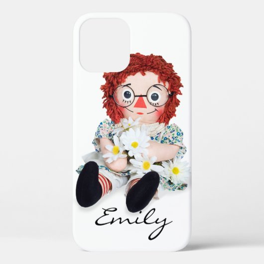 Coques Case-Mate iPhone Poupée de sac avec marguerites (Verso)