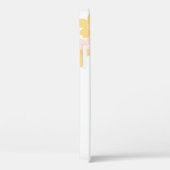 Coques Case-Mate iPhone Poupée d'été Kokeshi - Kimono Jaune Geisha Girl (Verso / Droite)