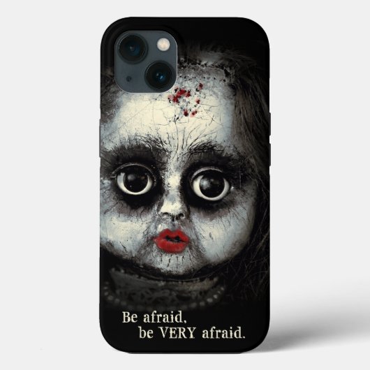 Coques Case-Mate iPhone Poupée gothique Eerie avec Halloween sanguin (Verso)