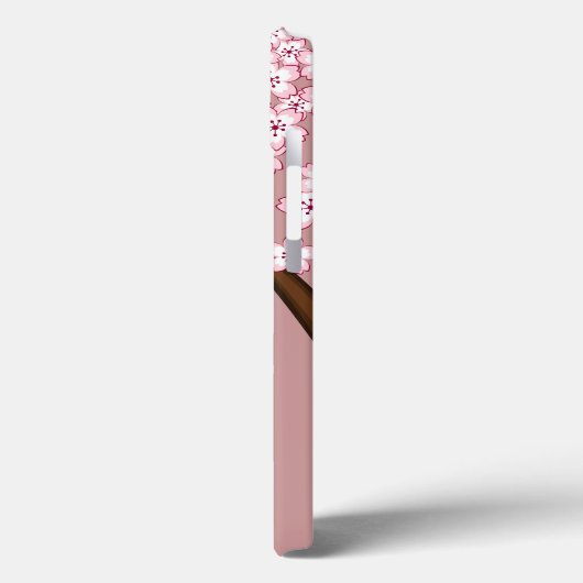 Coques Case-Mate iPhone Poupée Kokeshi Printemps - Cute Geisha Japonais en (Verso / Gauche)