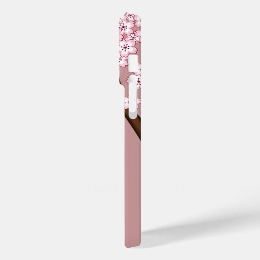 Coques Case-Mate iPhone Poupée Kokeshi Printemps - Cute Geisha Japonais en (Verso / Gauche)