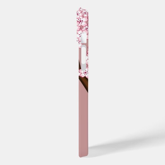 Coques Case-Mate iPhone Poupée Kokeshi Printemps - Cute Geisha Japonais en (Verso / Gauche)