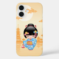 Poupée Maiko Kokeshi - Cute Japonaise Geisha Girl
