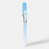 Coques Case-Mate iPhone Poupée Ume Kokeshi - Japonaise Geisha Girl Blue (Verso / Gauche)