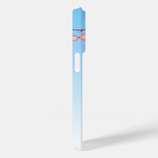 Coques Case-Mate iPhone Poupée Ume Kokeshi - Japonaise Geisha Girl Blue (Verso / Droite)