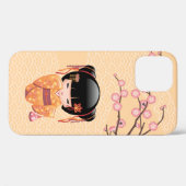 Coques Case-Mate iPhone Poupée Ume Kokeshi - Japonaise Pêche Geisha Girl (Verso (horizontal))