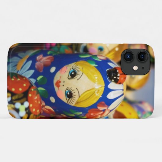 Coques Case-Mate iPhone Poupées de nidification russes (Dos (Horizontal))