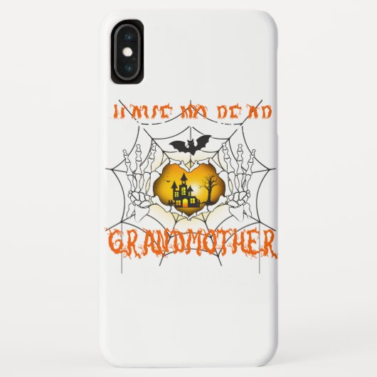 Coques Case-Mate iPhone pour Halloween (Dos)