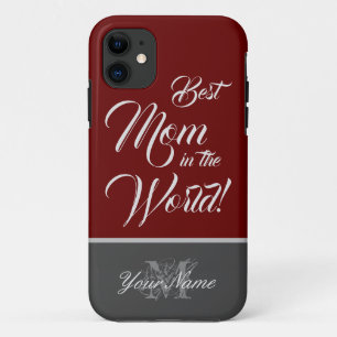 Case-Mate iPhone Case Pour la meilleure maman du monde !