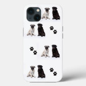 Coques Case-Mate iPhone Pour l'amour des Carlins (Verso)