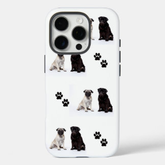 Coques iPhone 16 Pro Pour l'amour des Carlins