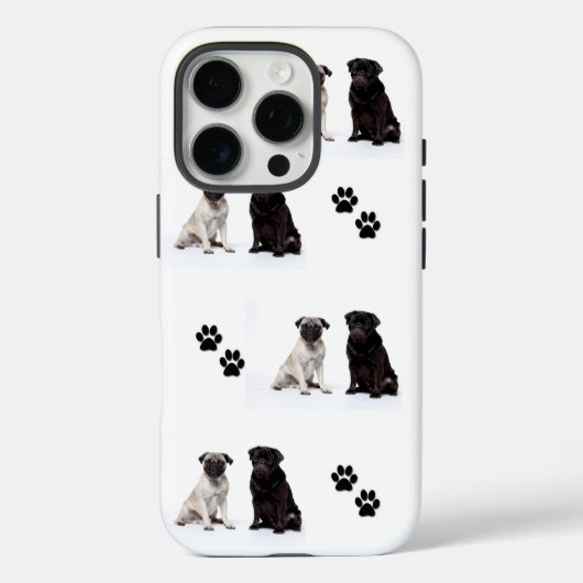 Coques Case-Mate iPhone Pour l'amour des Carlins (Verso)