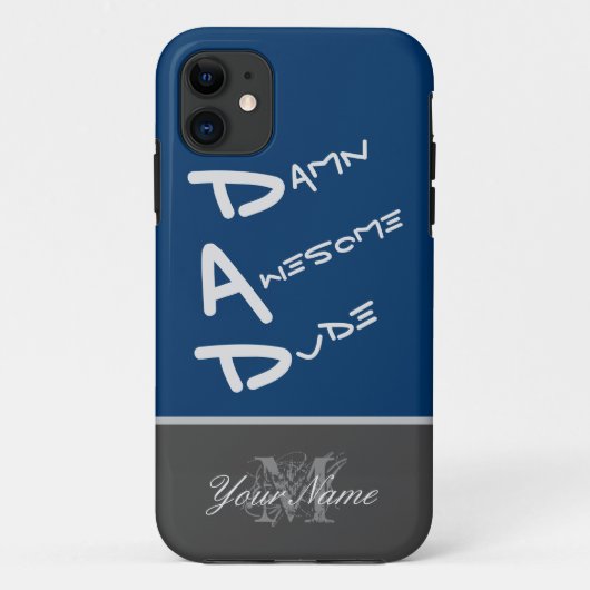 Coques Case-Mate iPhone Pour le meilleur papa du monde ! Ca iPhone coque-M (Dos)