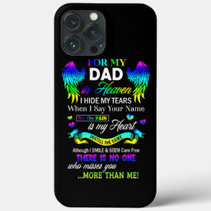 Case-Mate iPhone Case Pour Mon Père Au Ciel, Je Cachais Ma Fête des père